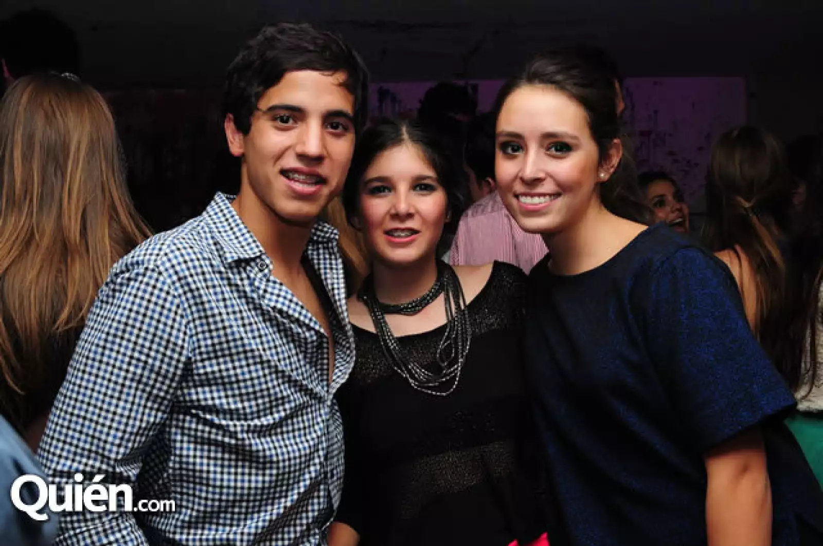 David O´Farrill, Atia Segoviano y Luisa Díaz