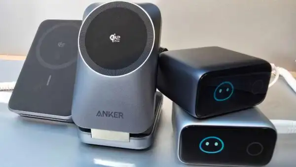 Vista general de los cargadores de nueva generación de Anker que presentó en IFA, Berlín, 2026.