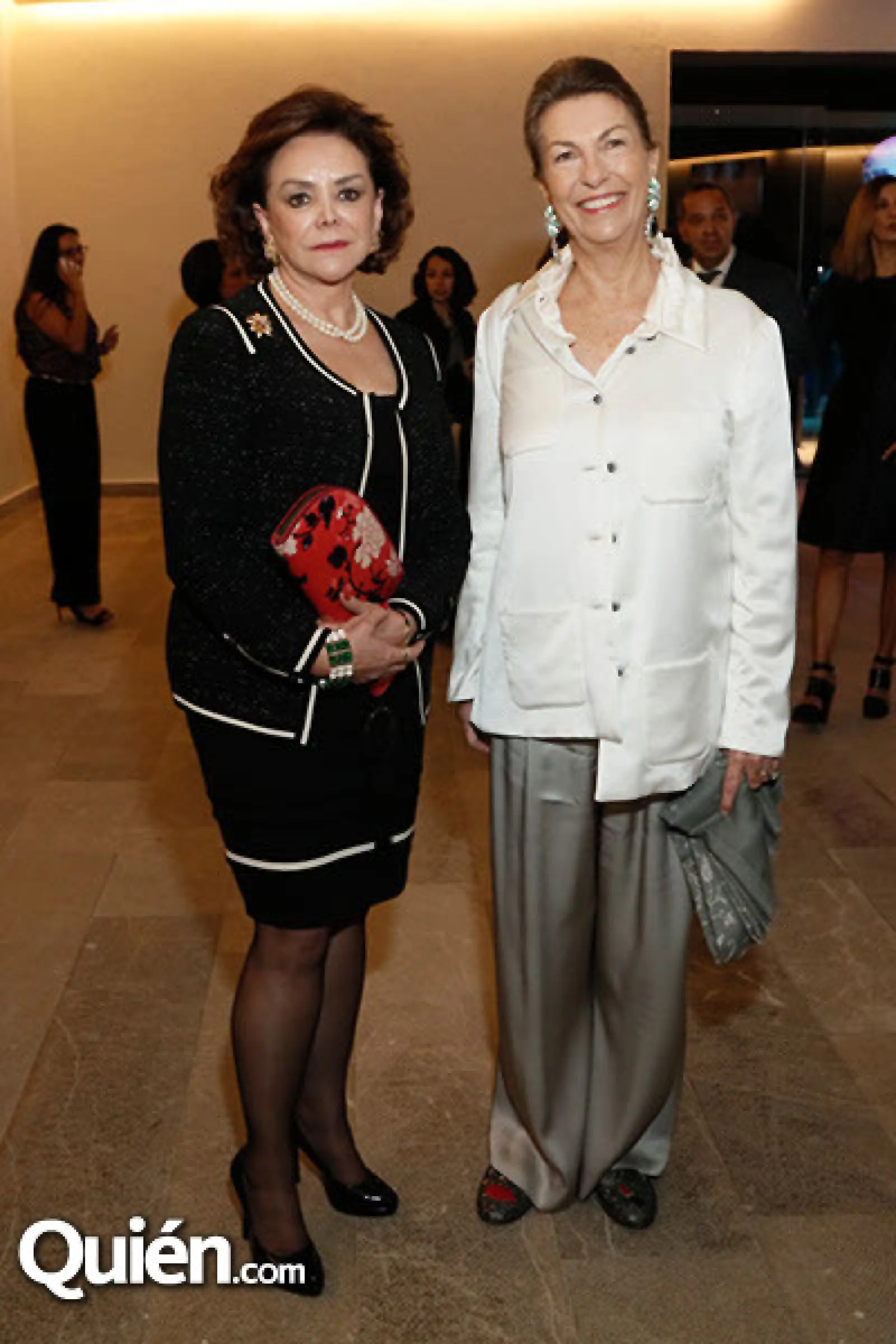 Adriana Salinas y Marie Thérèse Arango