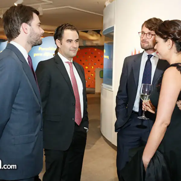 Ramon Salcedo, Javier Díaz de León, Gabriel Robles y Sofía del Mazo