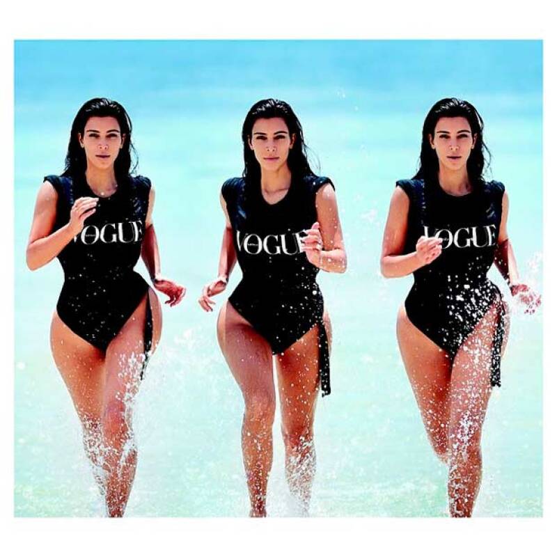 La esposa de Kanye West había posado anteriormente para Vogue.