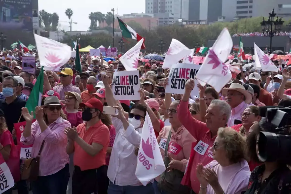 Marea Rosa en el zócalo: hora y ruta de la marcha en CDMX