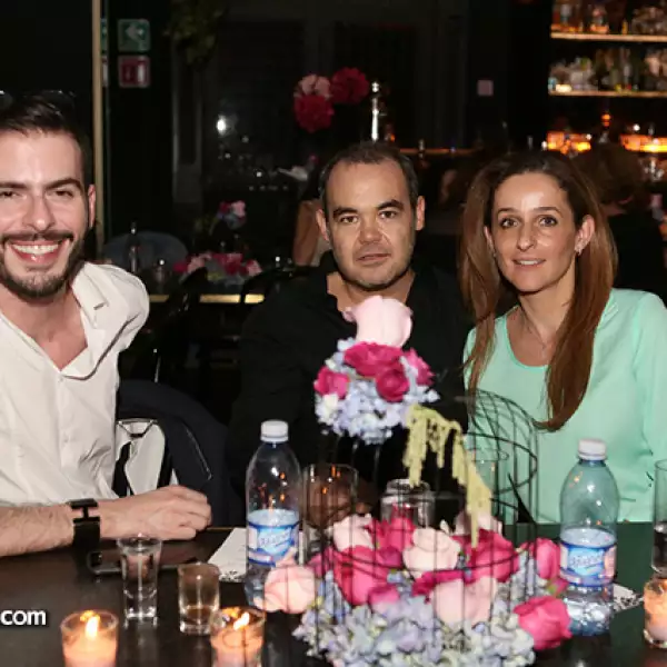 Peddro Maccise, Ignacio Posada y Ana Romay