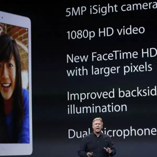 Entre sus características, la nueva tableta cuenta con una cámara iSight de 5 MP.