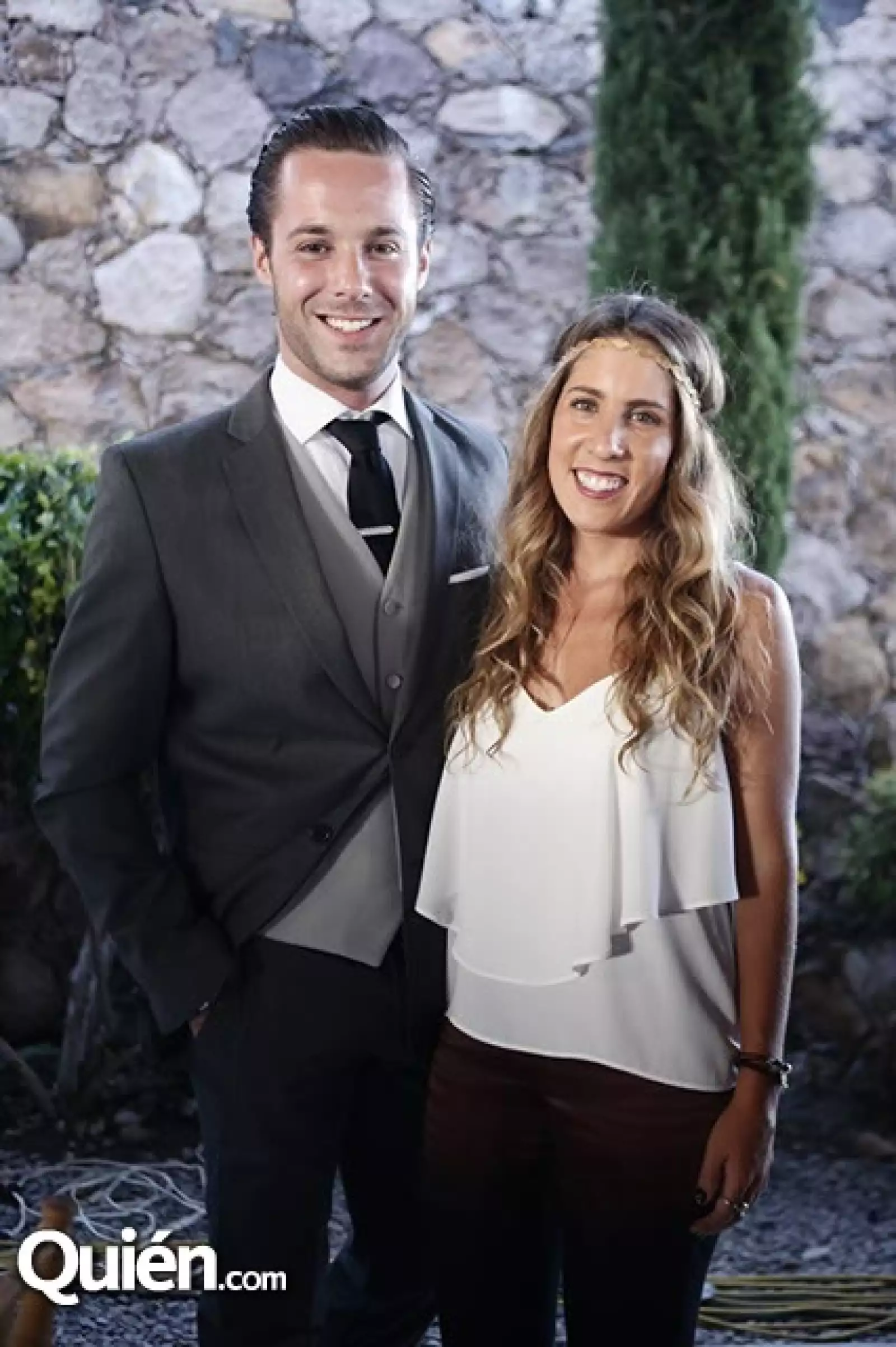 Iván Rodríguez y Silvana Gómez de la Vega