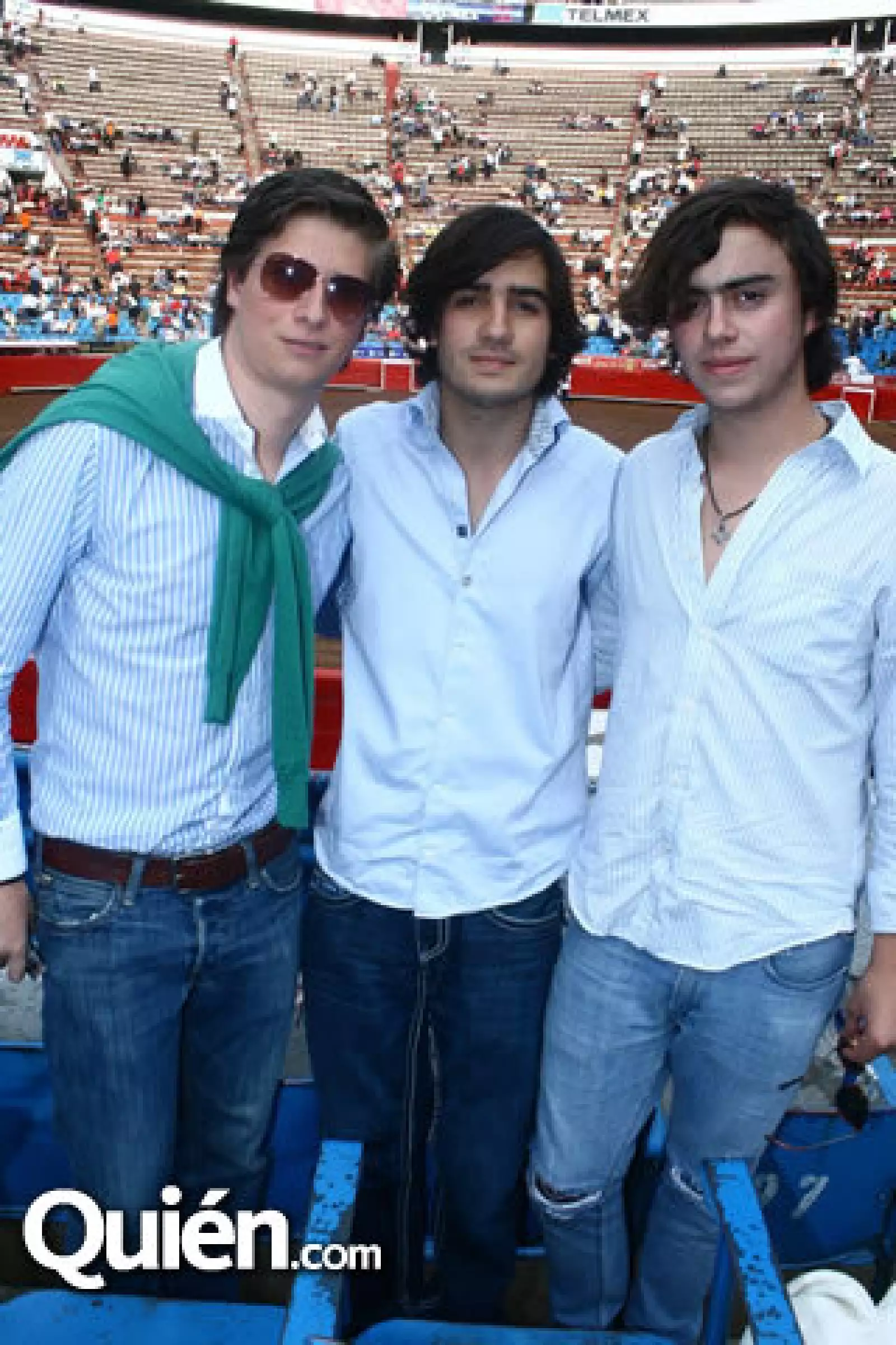 Jorge Iturbe,Manolo Carrera y Roberto Blandón