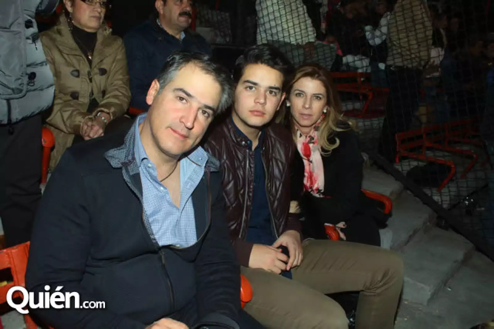 Alejandro,Alejandro Jr. y Fernanda Grisi