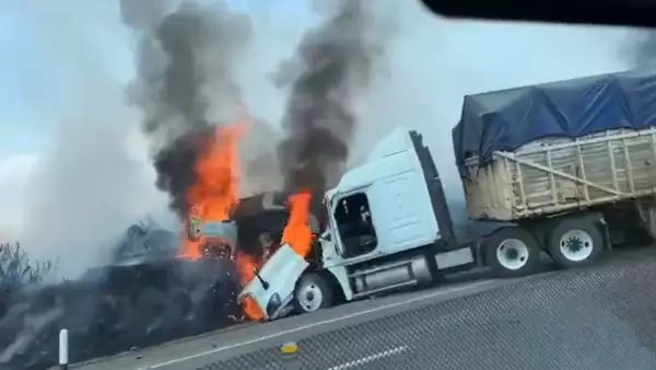 accidente autopista Zapotlanejo - Lagos