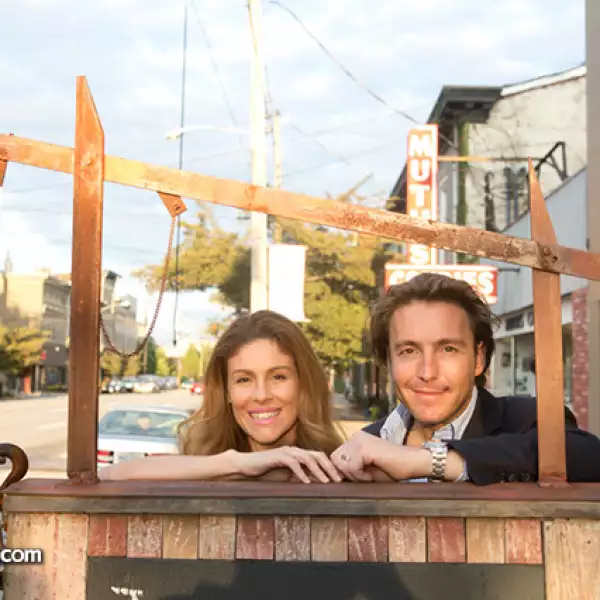 Michelle Torres y Mateo Gorina