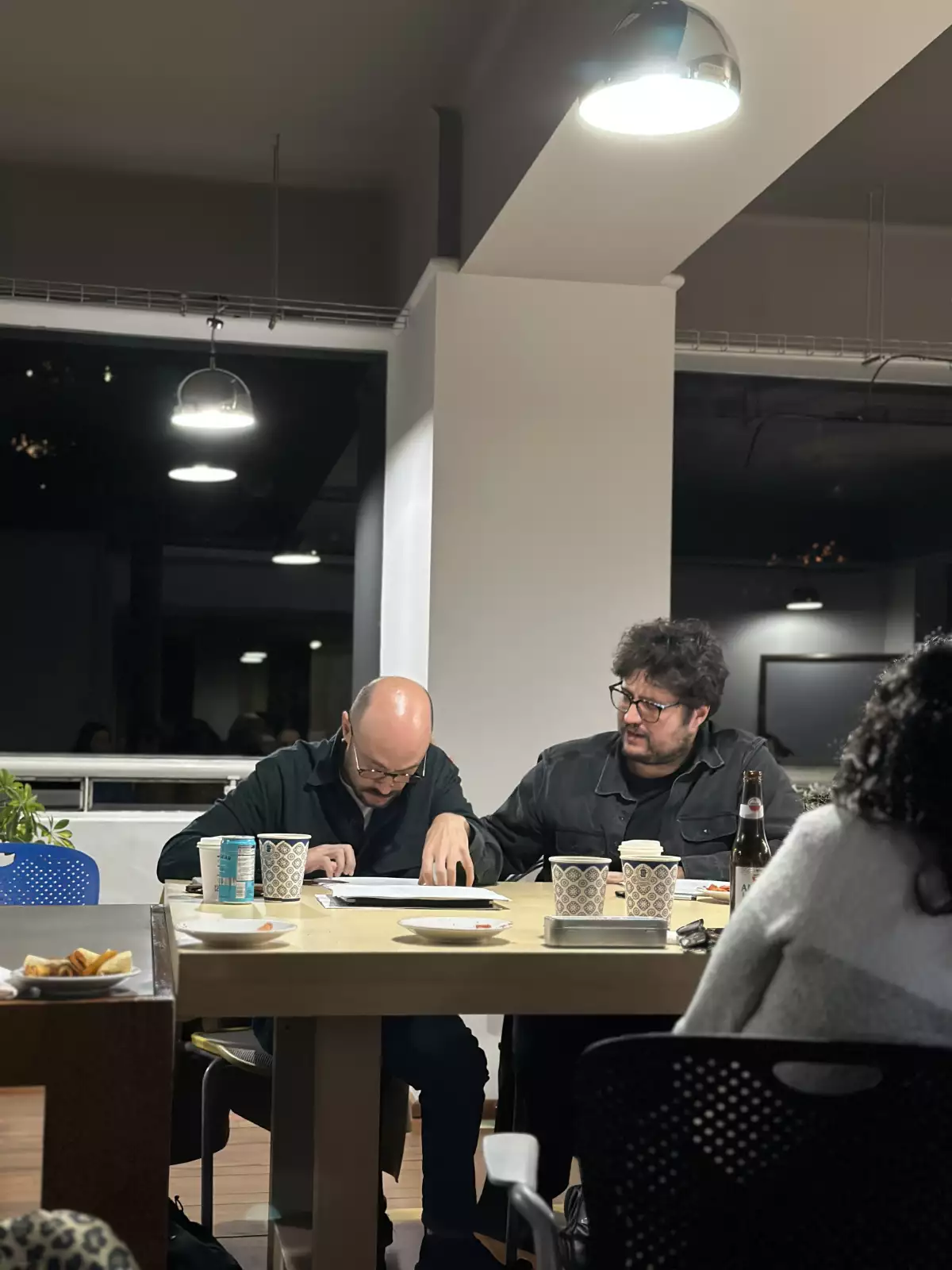 Lectura de guión de la adaptación de "Arte".