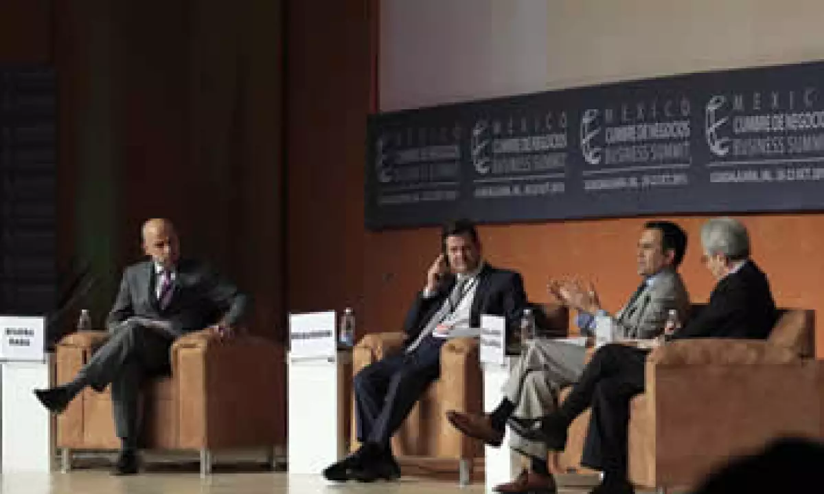 Ildefonso Guajardo participó en la México Cumbre de Negocios 2013. (Foto: Dayan Jiménez)