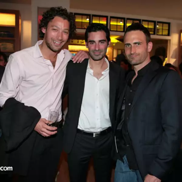 Alex Lietas, Thomas Combe y Maxime Oujevolk