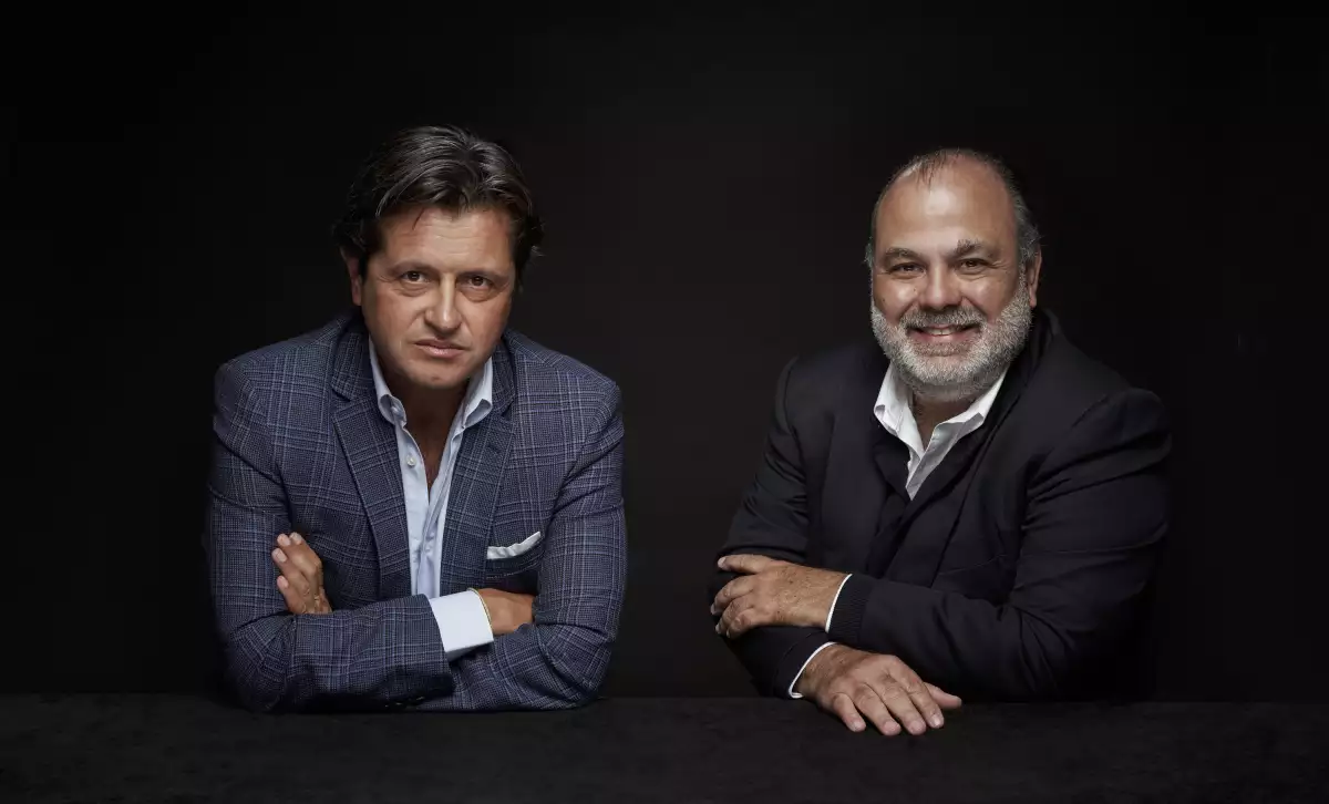Geoffrey Fernández y Raúl Zurutuza.