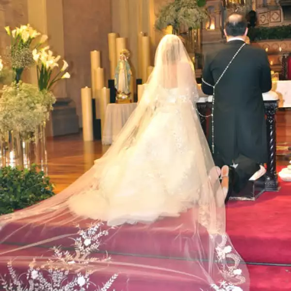 Boda de Carolina González y Bernardo Bichara Assad