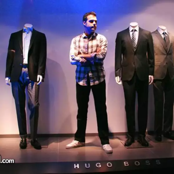 Inauguración de Hugo Boss