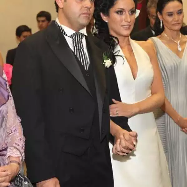 Guillermo Ochoa y Danielle Dithurbide