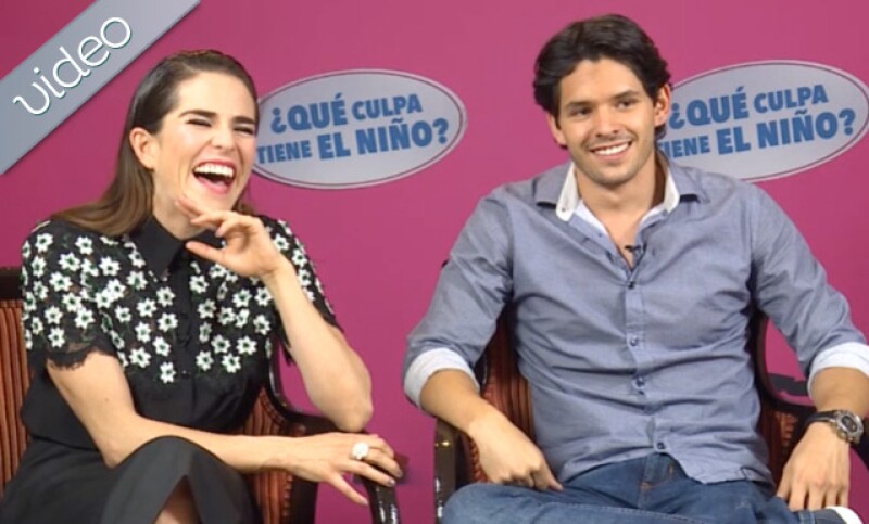Pusimos a prueba a los protagonistas de ¿Qué culpa tiene el niño? con un divertido y un tanto incómodo cuestionario que los pone en situaciones muy parecidas a sus personajes.