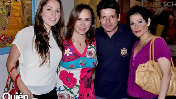 Claudia Depraect, Vero Marcos, Arturo Balli y Alejandra Álvarez
