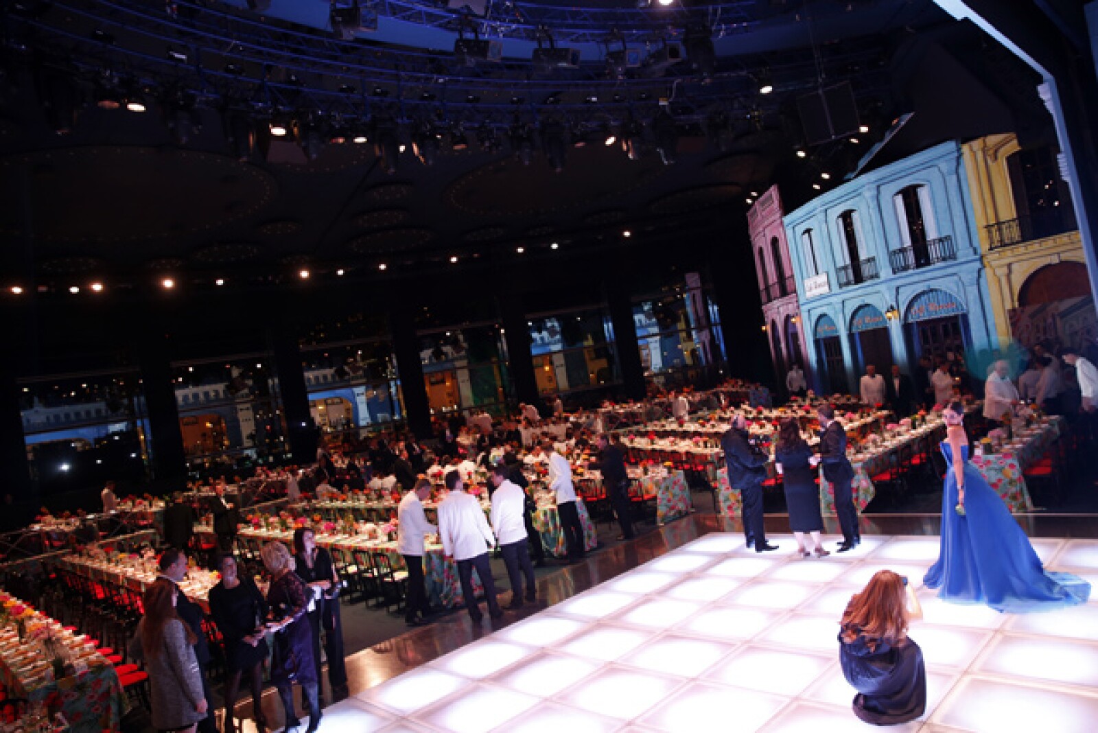 AsÃ­ se veÃ­a el Sporting Club de Montecarlo, en el salÃ³n Salle des Ã‰toiles, donde se realizÃ³ el tradicional Baile de la Rosa.