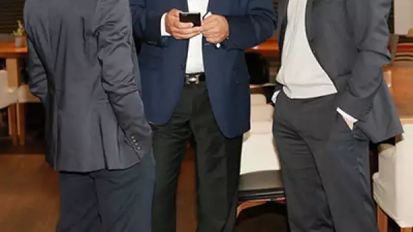 Roberto Kichik,Emilio Kichik y Rafael Dharcourt