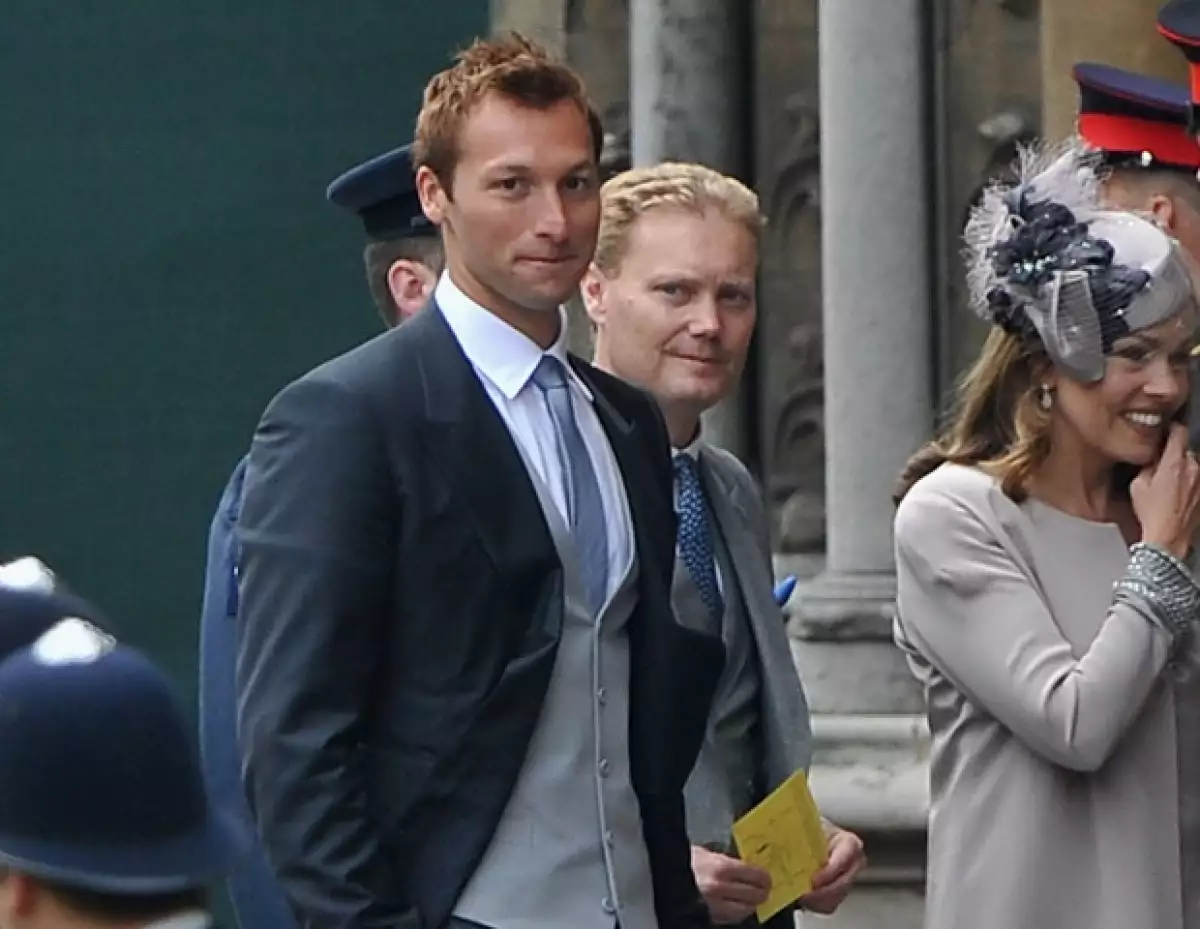 El nadador australiano, Ian Thorpe, también fue invitado a la boda.