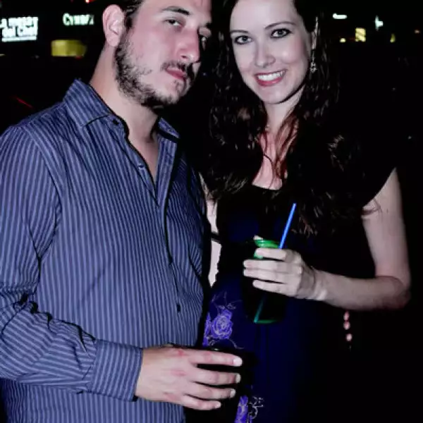 Fer Salinas y Sandra Garza