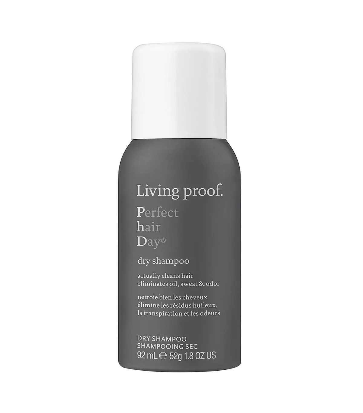 frasco de shampoo en seco living proof