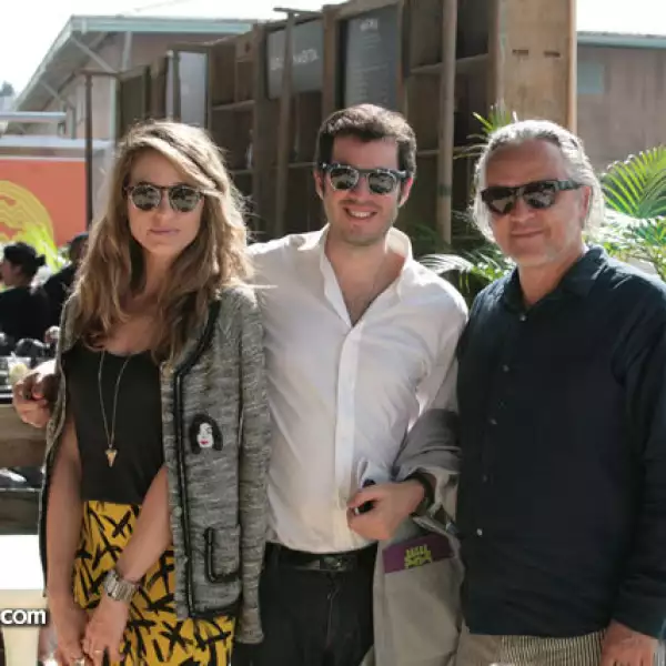 Elisa Estrada, Rodrigo Peñafiel y Gabriel Orozco