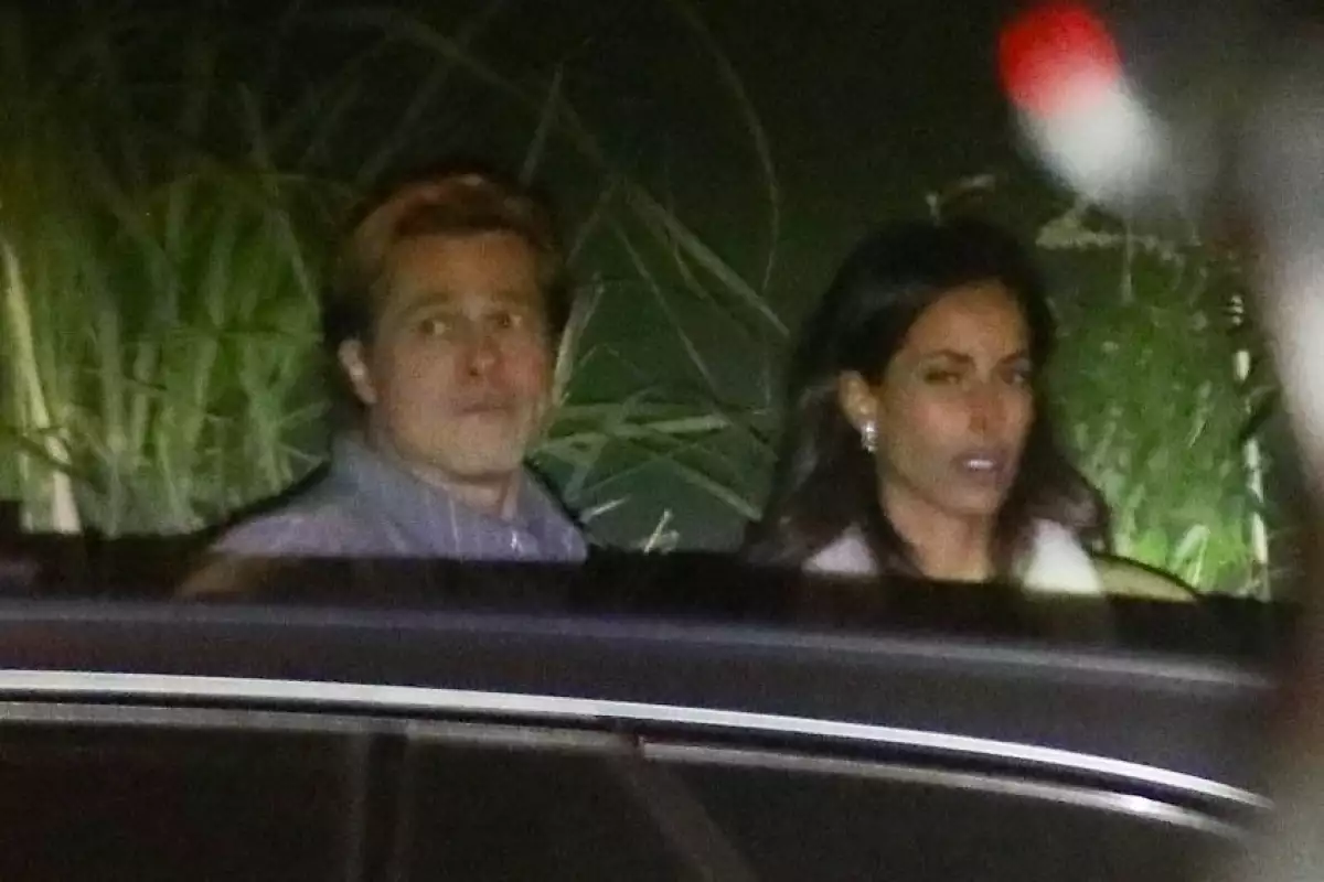 Brad Pitt e Inés de Ramón