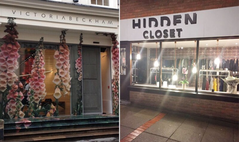 Las boutiques de Victoria Beckham y de Louise Adams se encuentran en Reino Unido.