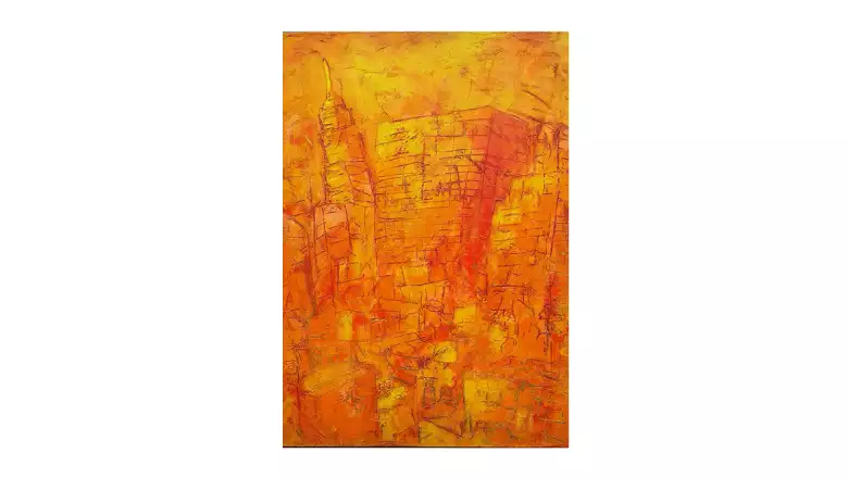 Atardecer en el centro (2015).