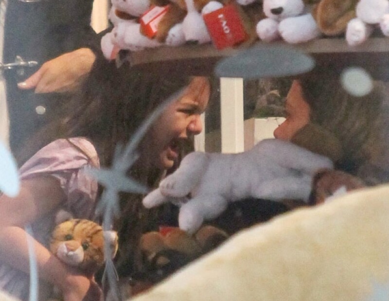 Suri Cruise hizo el berrinche del año.
