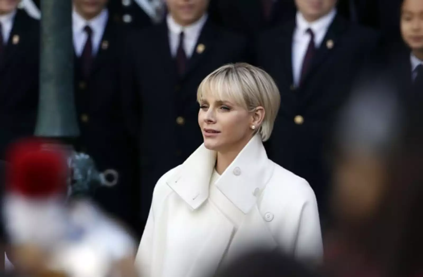 Charlene de Mónaco en Palacio.