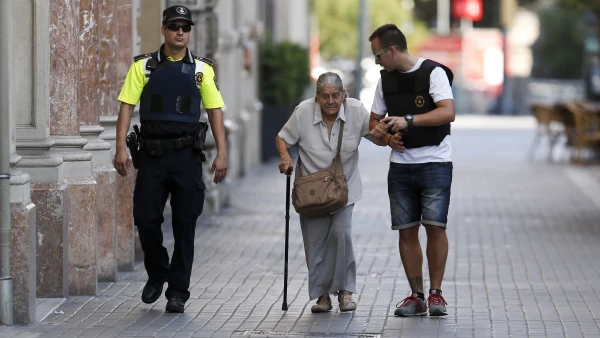 Trabajos de rescate y protección
