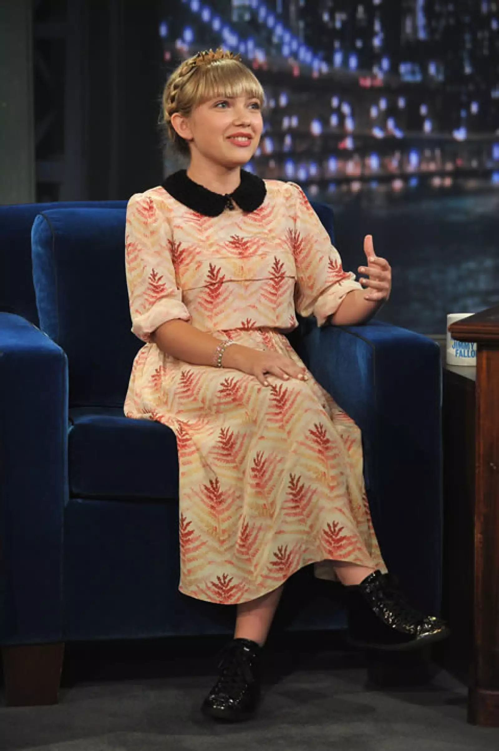 Para 2012 ya había entrevistado a top models como Coco Rocha, pero ese año le tocó ser la entrevistada en el show de Jimmy Fallon.