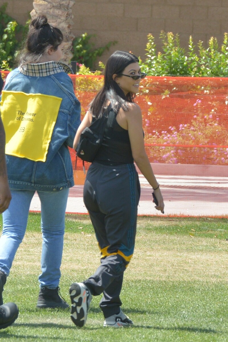 kourtney and kylie coachella