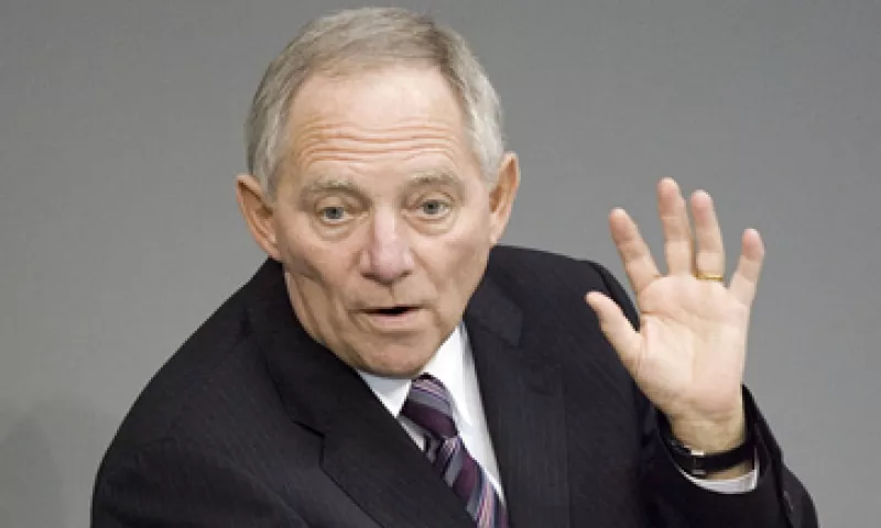 Wolfgang Schaeuble lamentó la decisión del Parlamento de Chipre. (Foto: AP)