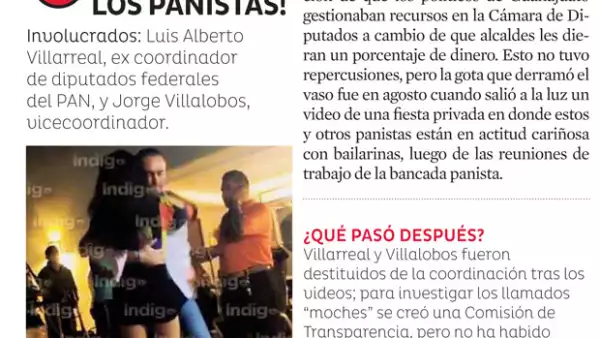 2014 estuvo marcado por noticias por supuesta corrupción y cuestionamientos por el comportamiento de algunos políticos. Aquí un recuento de ellos y el estatus en que están ahora.