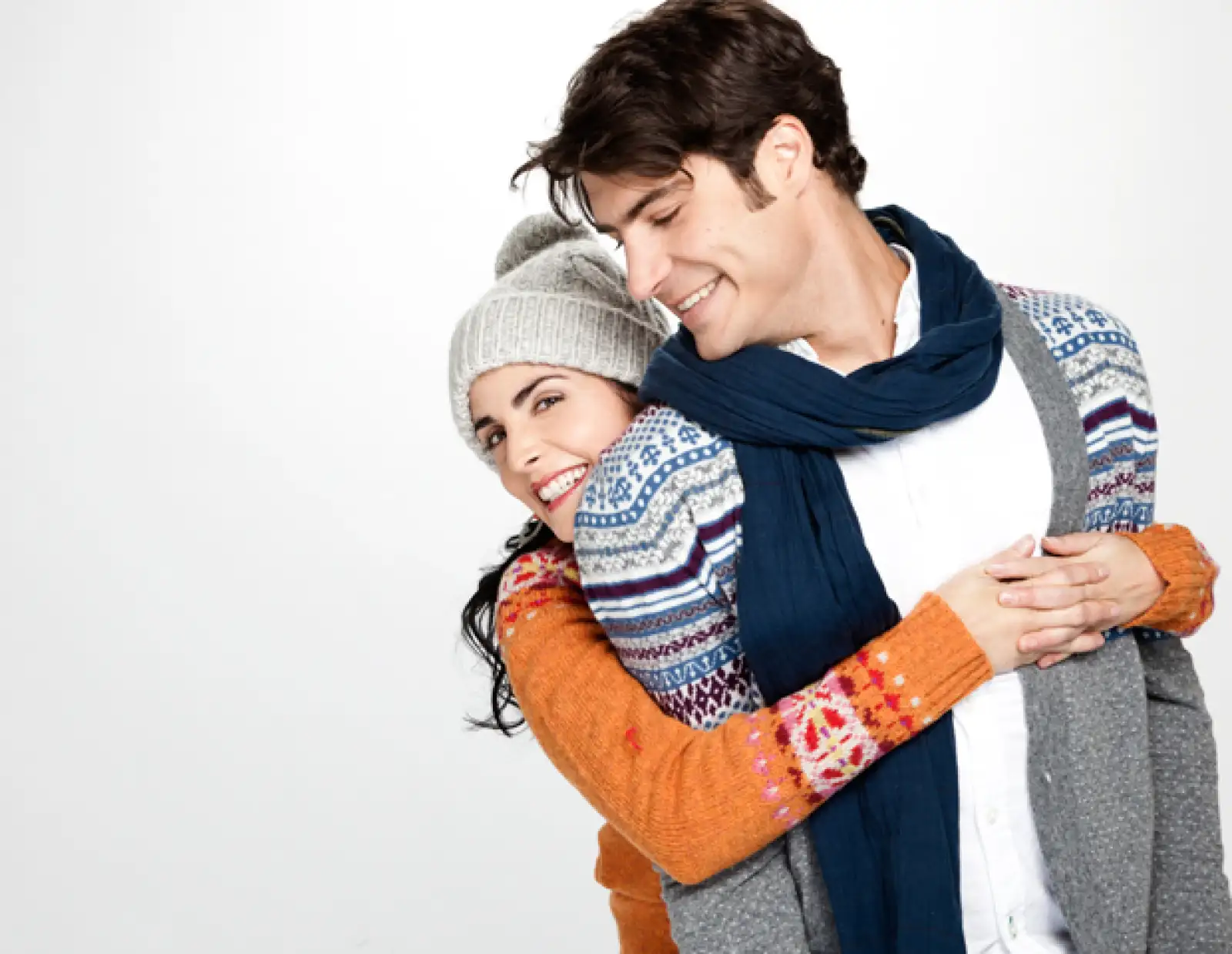 Alex Sirvent y Ximena Herrera disfrutan de la Navidad.