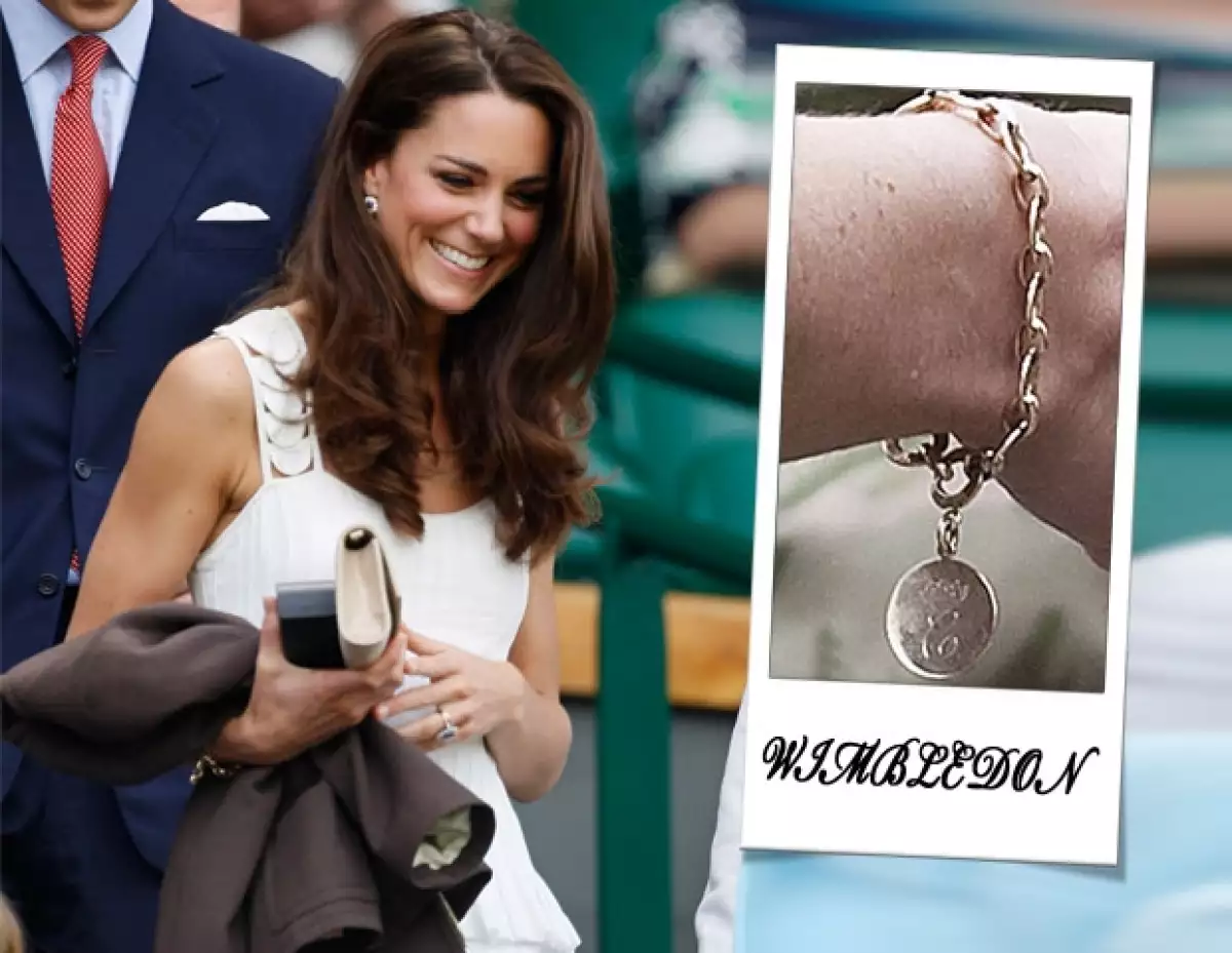 En Wimbledon, Kate lució radiante.