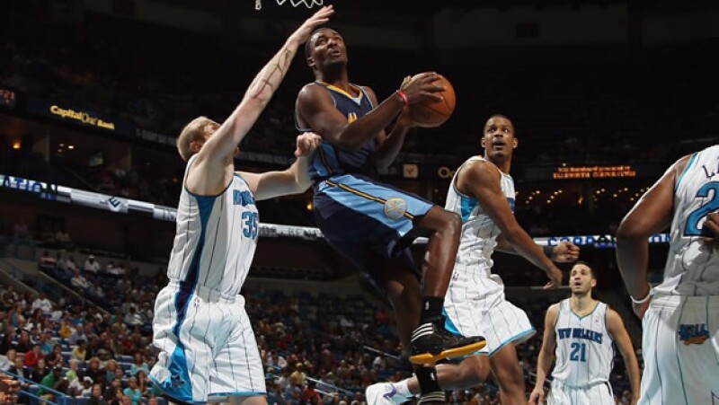 hornets nueva orleans nuggets denver nba
