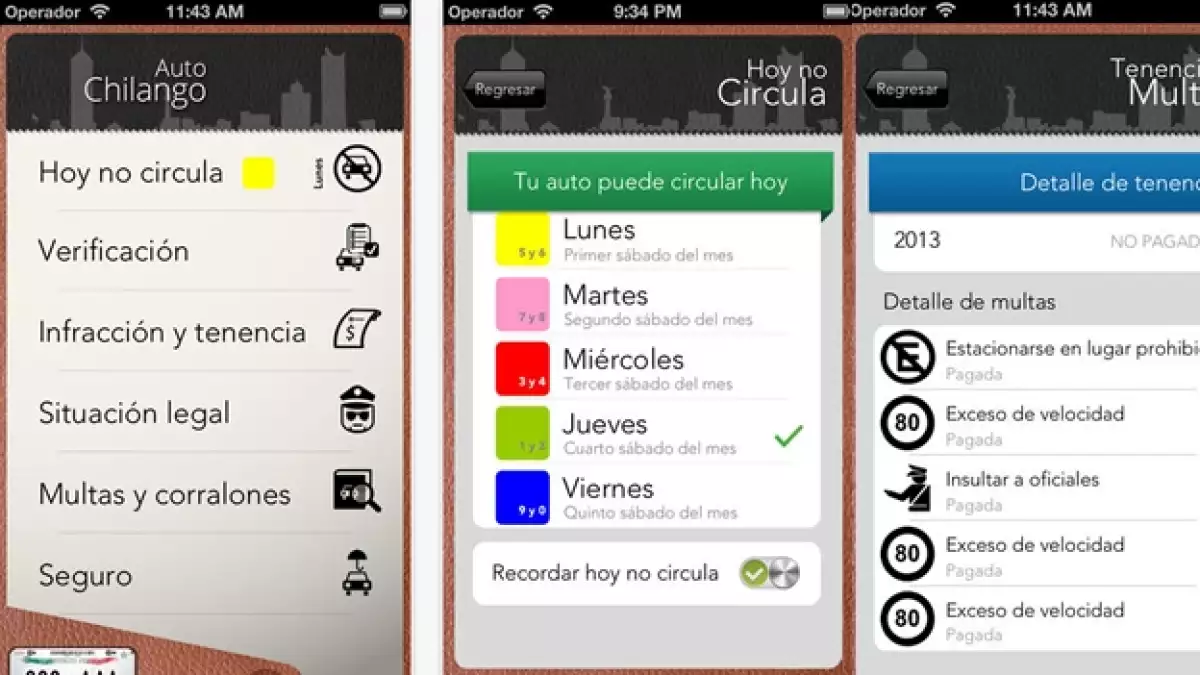 Auto Chilango app