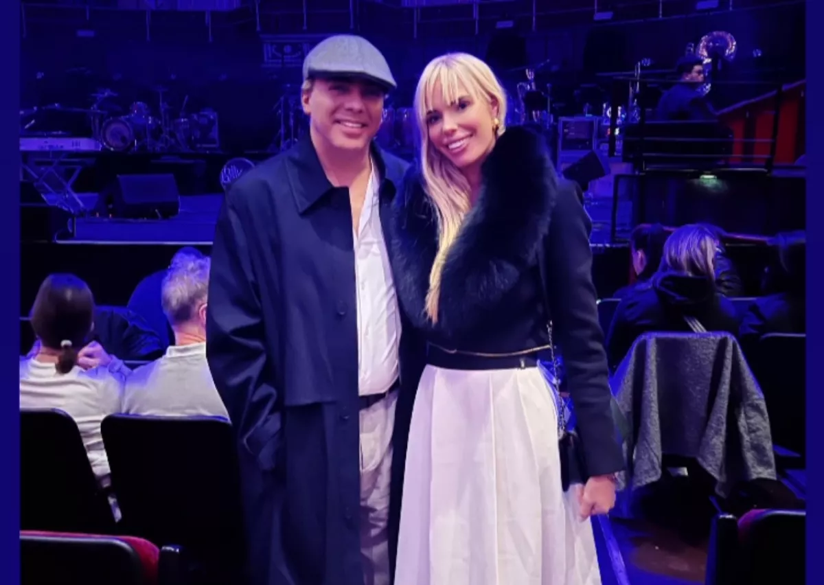 Cristian Castro presentó a su nueva novia, Ingrid Wagner.
