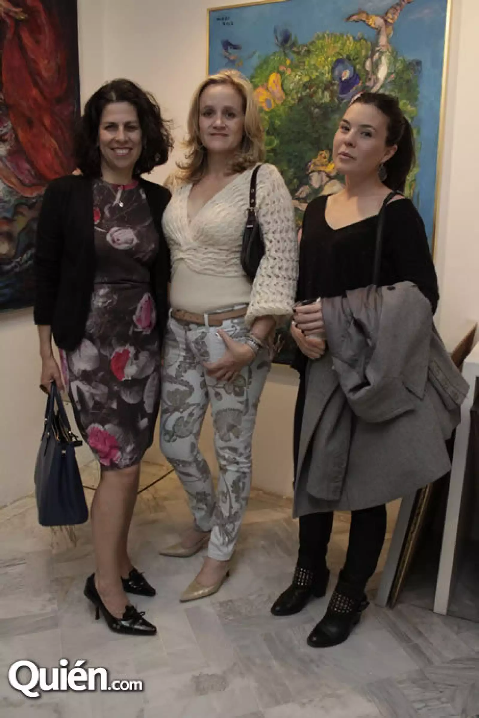 Antonieta Vite, Patricia Sutcliffe y Marta Castro