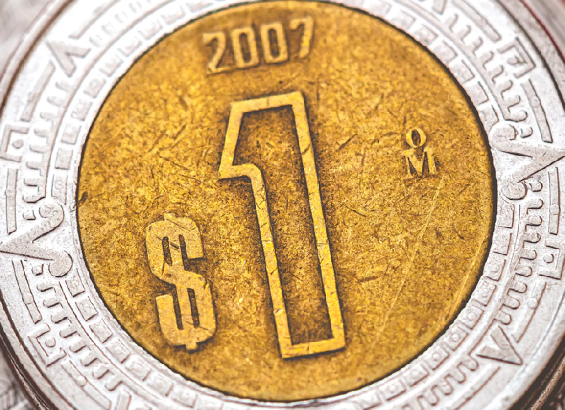 moneda de un peso