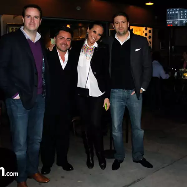 Juan Caros Lecumberri,Héctor Méndez,Alejandra Castillo y Alonso Orozco Soberón