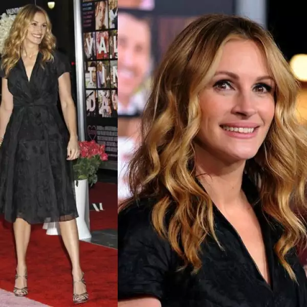 Julia Roberts se quedó en el sexto lugar con 20 millones de dólares.