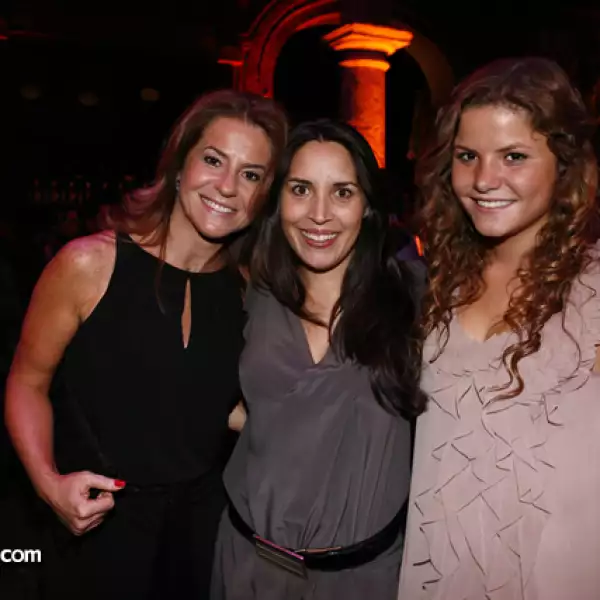 Marite Menéndez, Carla Altesor y Natalia Carrillo