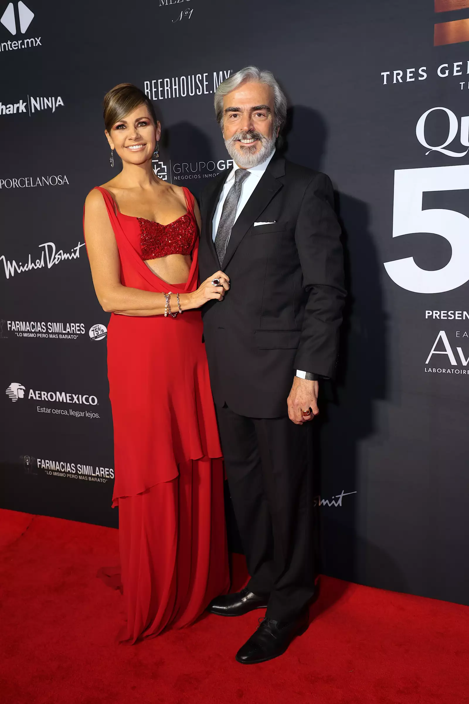 Luz Blanchet y Lorenzo Lazo