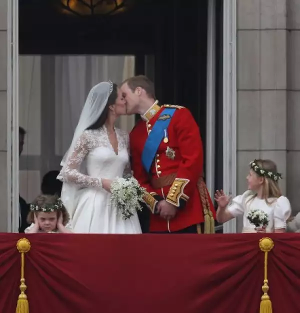 Kate Middleton, príncipe William y la princesa Margarita